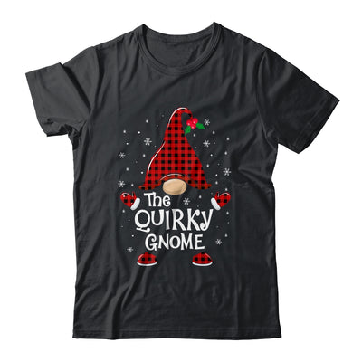 Quirky Gnome Buffalo Plaid Matching Christmas Pajama Gift Shirt & Sweatshirt | siriusteestore