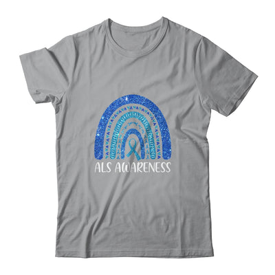Rainbow Amyotrophic Lateral Sclerosis Als Awareness Shirt & Tank Top | siriusteestore