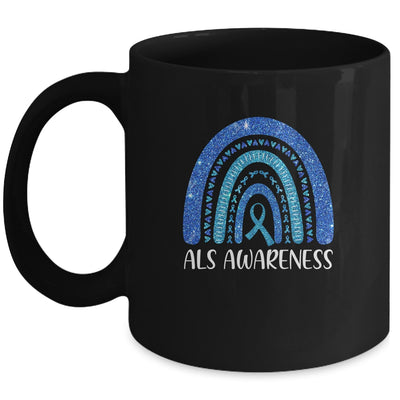 Rainbow Amyotrophic Lateral Sclerosis Als Awareness Mug | siriusteestore