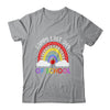 Rainbow Happy Last Day Of School Teacher Boys Girls Kids Shirt & Hoodie | siriusteestore