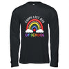 Rainbow Happy Last Day Of School Teacher Boys Girls Kids Shirt & Hoodie | siriusteestore