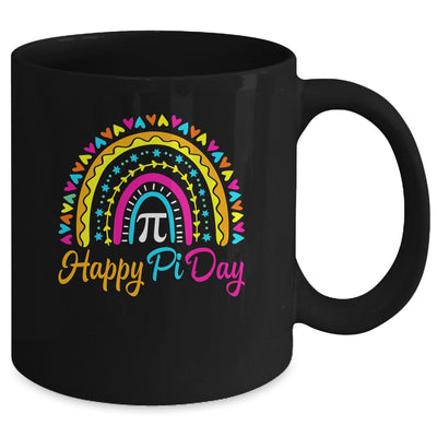 Rainbow Happy Pi Day Math Teacher Boys Girls Pi Day Mug | siriusteestore