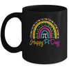 Rainbow Happy Pi Day Math Teacher Boys Girls Pi Day Mug | siriusteestore