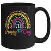 Rainbow Happy Pi Day Math Teacher Boys Girls Pi Day Mug | siriusteestore