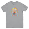 Rainbow Hello First 1st Grade Kids First Day Of School Youth Shirt | siriusteestore