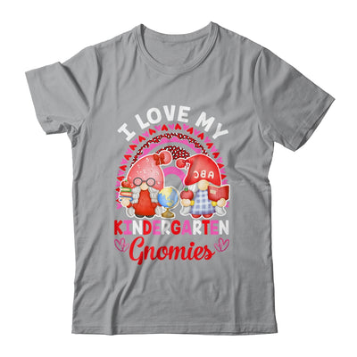 Rainbow I Love My Kindergarten Gnomies Funny Valentines Day Shirt & Hoodie | siriusteestore