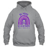 Rainbow In May We Wear Purple Autoimmune Hepatitis Awareness Shirt & Hoodie | siriusteestore