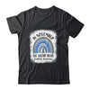 Rainbow In November We Wear Blue Diabetes Awareness Rainbow Shirt & Hoodie | siriusteestore
