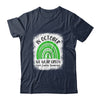 Rainbow In October We Wear Green Liver Cancer Awareness Shirt & Hoodie | siriusteestore