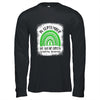 Rainbow In September We Wear Green Lymphoma Awareness Shirt & Hoodie | siriusteestore