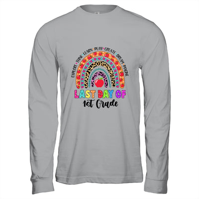 Rainbow Last Day Of School 1st Grade Teacher Student Shirt & Hoodie | siriusteestore