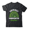 Rainbow Luckiest Kindergarten Teacher Ever St Patricks Day Shirt & Hoodie | siriusteestore