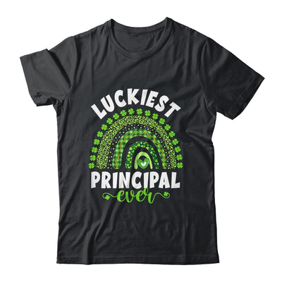 Rainbow Luckiest Principal Ever Funny St Patricks Day Shirt & Hoodie | siriusteestore