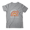 Rainbow Orange Ribbon Warrior Multiple Sclerosis Awareness Shirt & Hoodie | siriusteestore