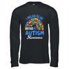 Rainbow Puzzle I Wear Blue For Brother Autism Awareness Shirt & Hoodie | siriusteestore