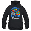 Rainbow Puzzle I Wear Blue For Brother Autism Awareness Shirt & Hoodie | siriusteestore