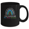 Rainbow Rare Disease Awareness I Love Someone Rare Ribbon Mug | siriusteestore