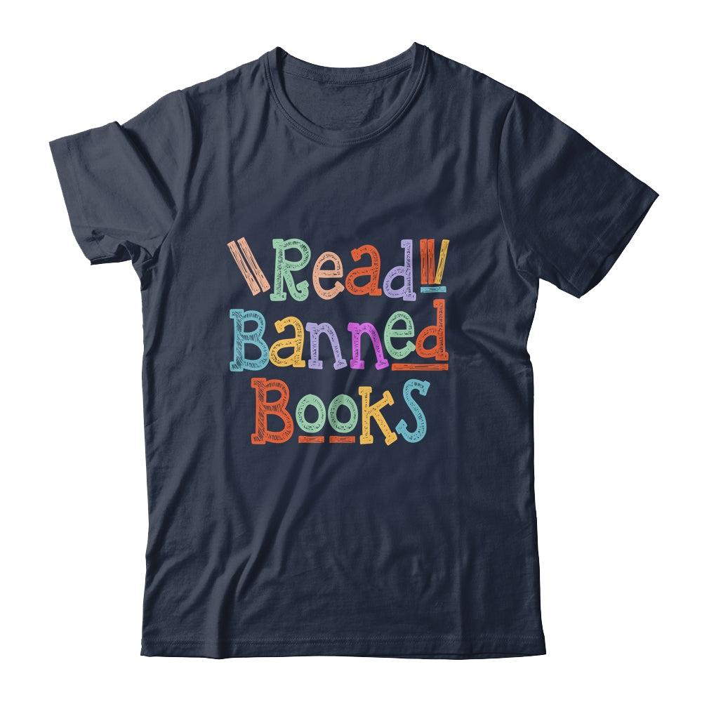 Read Banned Book Retro Bookaholic Book Lover Shirt & Tank Top | siriusteestore