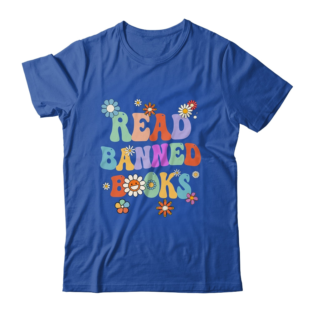 Read Banned Book Retro Bookaholic Book Lover Groovy Shirt & Tank Top | siriusteestore