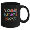 Read Banned Book Retro Bookaholic Book Lover Mug | siriusteestore