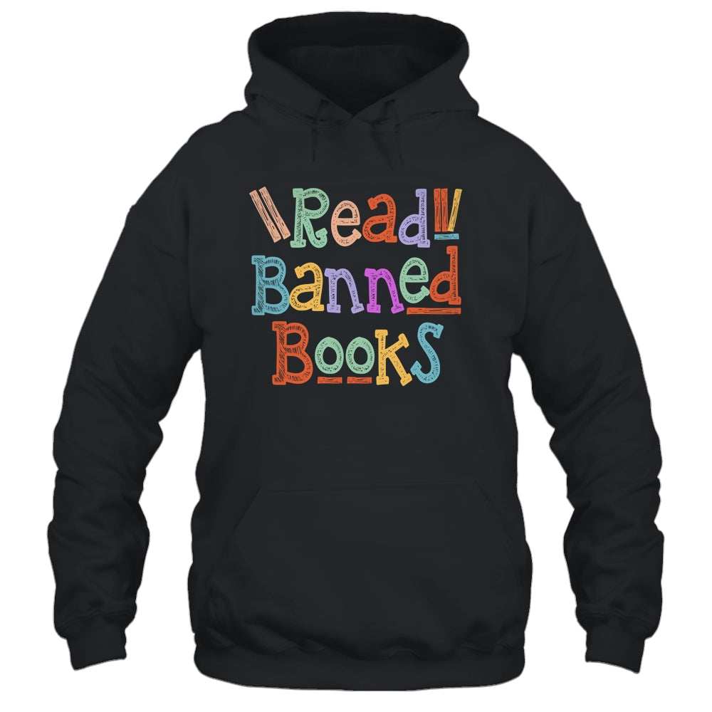 Read Banned Book Retro Bookaholic Book Lover Shirt & Tank Top | siriusteestore