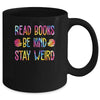 Read Books Be Kind Stay Weird Casual Book Lover Mug | siriusteestore