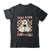 Read More Booooks Ghost Reading Books Halloween Retro Shirt & Hoodie | siriusteestore