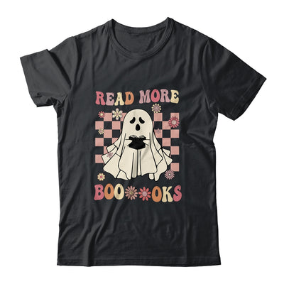 Read More Booooks Ghost Reading Books Halloween Retro Shirt & Hoodie | siriusteestore