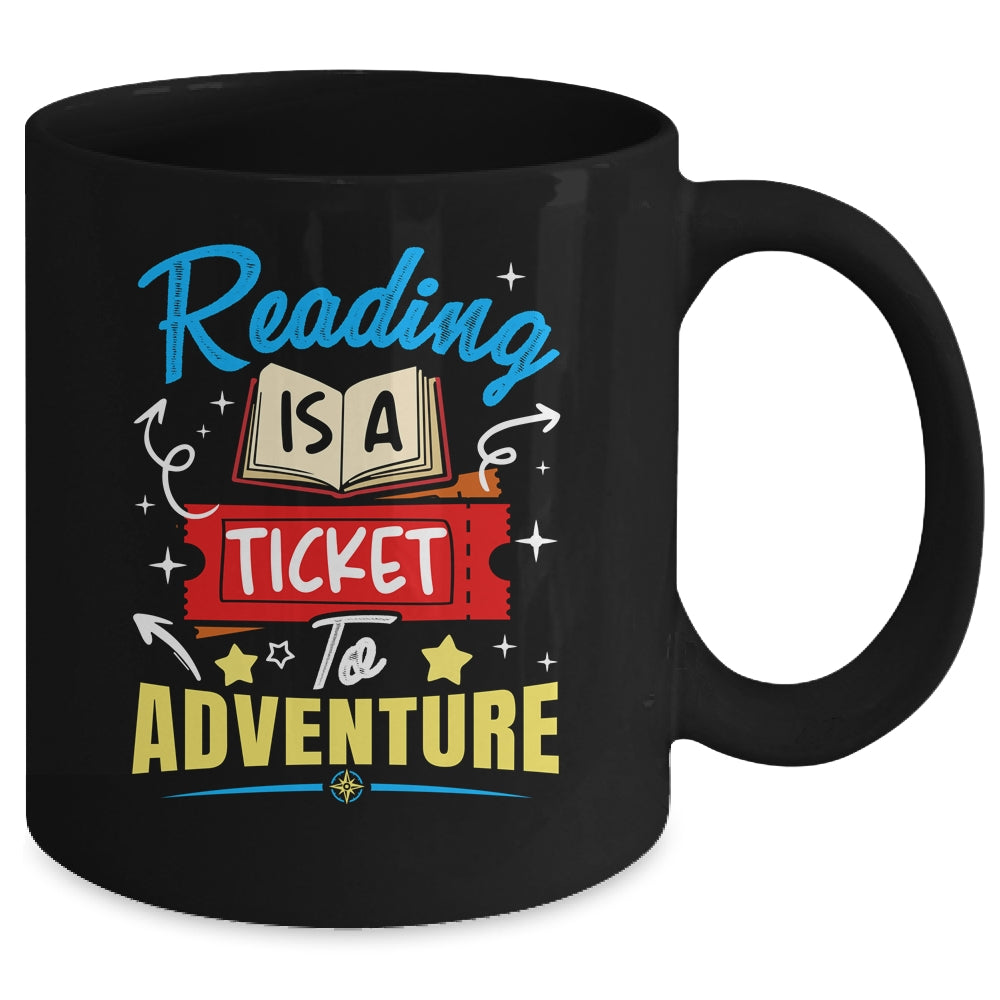 Reading Adventure Library Student Teacher Book Mug | siriusteestore