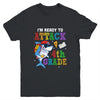 Ready To Attack 4th Grade Shark Back To School Youth Shirt | siriusteestore