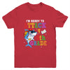 Ready To Attack 4th Grade Shark Back To School Youth Shirt | siriusteestore