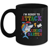 Ready To Attack Kindergarten Grade Shark Back To School Mug | siriusteestore