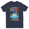 Ready To Crush 4th Grade Shark Back To School Youth Shirt | siriusteestore