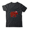 Red Plaid Bear Christmas Lights Santa Hat Pajamas Shirt & Sweatshirt | siriusteestore