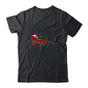 Red Plaid Bearded Dragon Christmas Lights Santa Hat Pajamas Shirt & Sweatshirt | siriusteestore