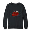 Red Plaid Guinea Pig Christmas Lights Santa Hat Pajamas Shirt & Sweatshirt | siriusteestore