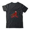Red Plaid Monkey Christmas Lights Santa Hat Pajamas Shirt & Sweatshirt | siriusteestore