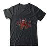 Red Plaid Octopus Christmas Lights Santa Hat Pajamas Shirt & Sweatshirt | siriusteestore