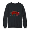 Red Plaid Pig Christmas Lights Santa Hat Pajamas Shirt & Sweatshirt | siriusteestore