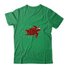 Red Plaid Turtle Christmas Lights Santa Hat Pajamas Shirt & Sweatshirt | siriusteestore