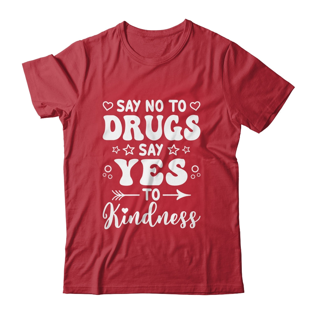 Red Ribbon Squad Week Say No To Say Yes To Kindness Be Kind Shirt & Hoodie | siriusteestore
