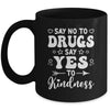 Red Ribbon Squad Week Say No To Say Yes To Kindness Be Kind Mug | siriusteestore