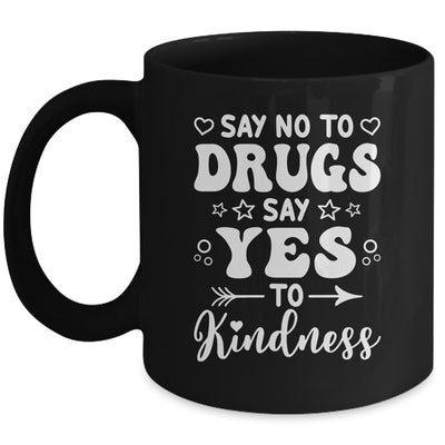 Red Ribbon Squad Week Say No To Say Yes To Kindness Be Kind Mug | siriusteestore
