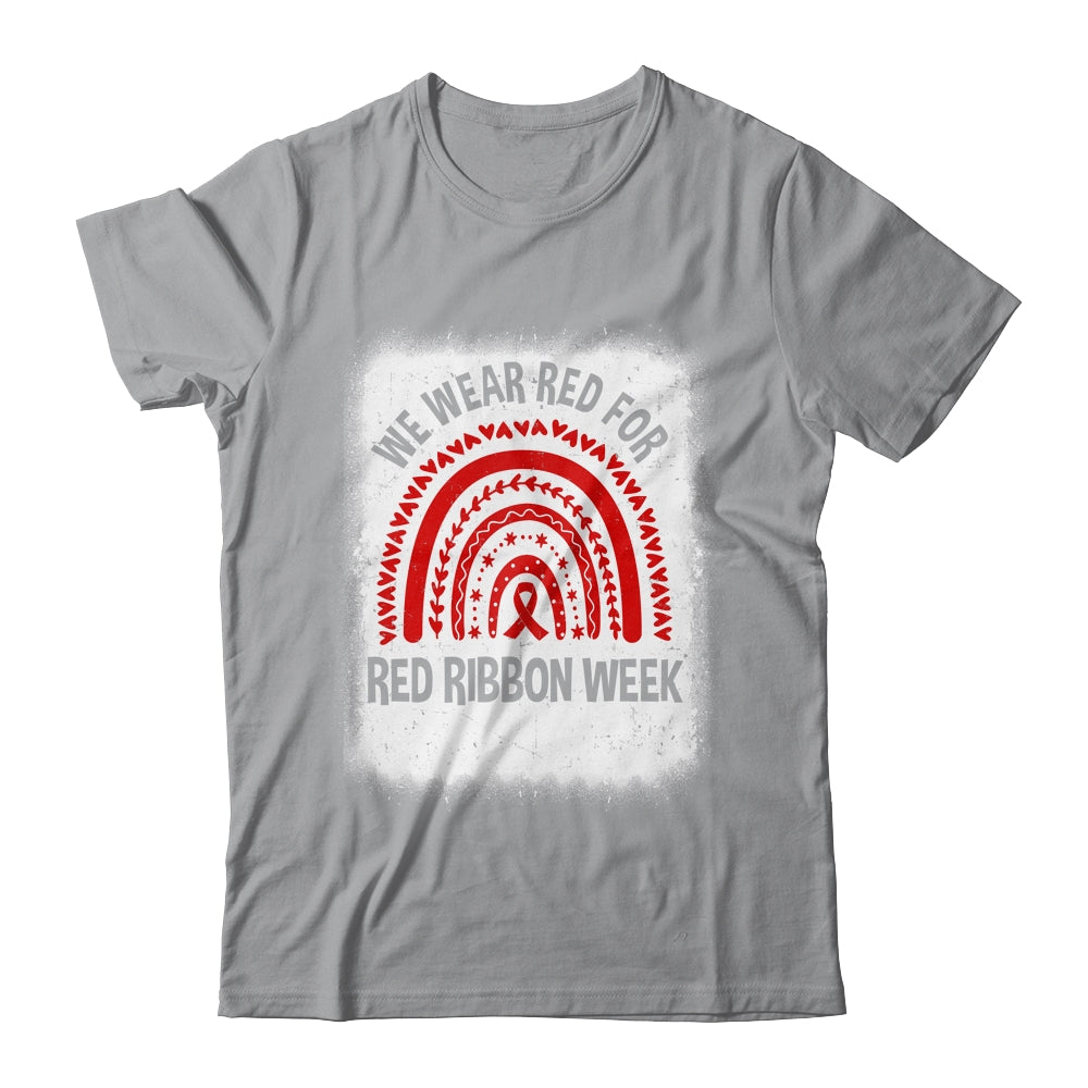 Red Ribbon Week We Wear Red Ribbon Week Awareness Shirt & Hoodie | siriusteestore