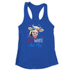 Red White And Moo Cow USA Flag 4th Of July Shirt & Tank Top | siriusteestore