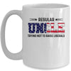 Regular Uncle Trying Not To Raise Liberal American USA Flag Mug | siriusteestore