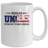 Regular Uncle Trying Not To Raise Liberal American USA Flag Mug | siriusteestore