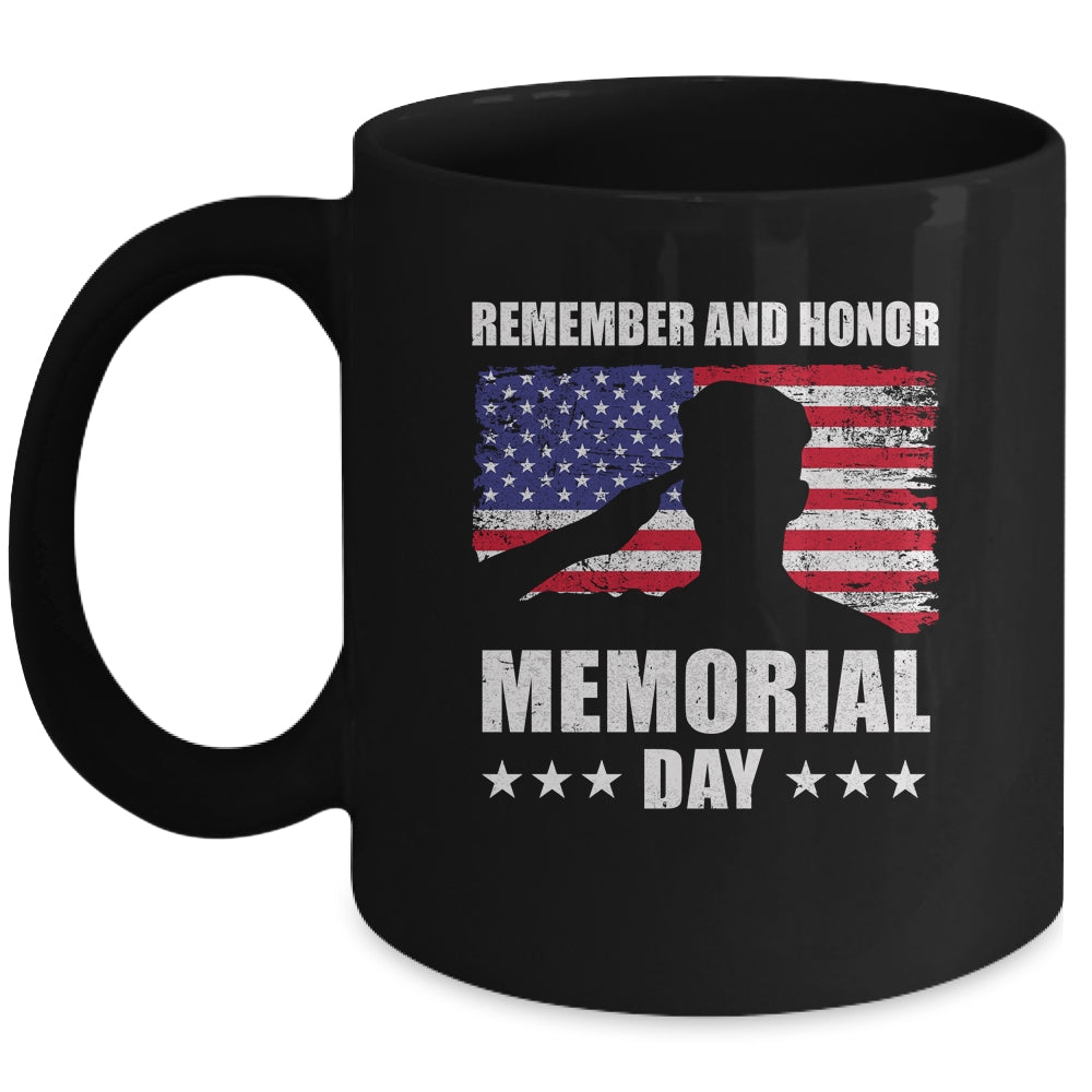Remember And Honor Memorial Day Mug | siriusteestore