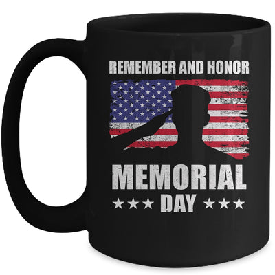 Remember And Honor Memorial Day Mug | siriusteestore