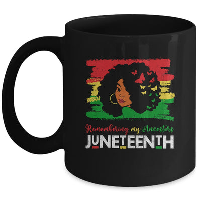 Remembering My Ancestors Juneteenth Black Freedom 1865 Mug | siriusteestore